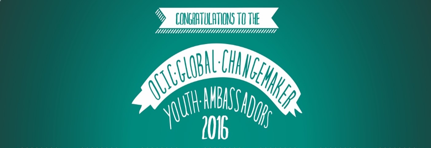OCIC Global Changemaker Youth Ambassadors 2016