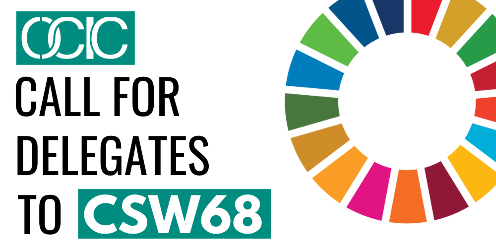OCIC Call for Delegates to CSW68