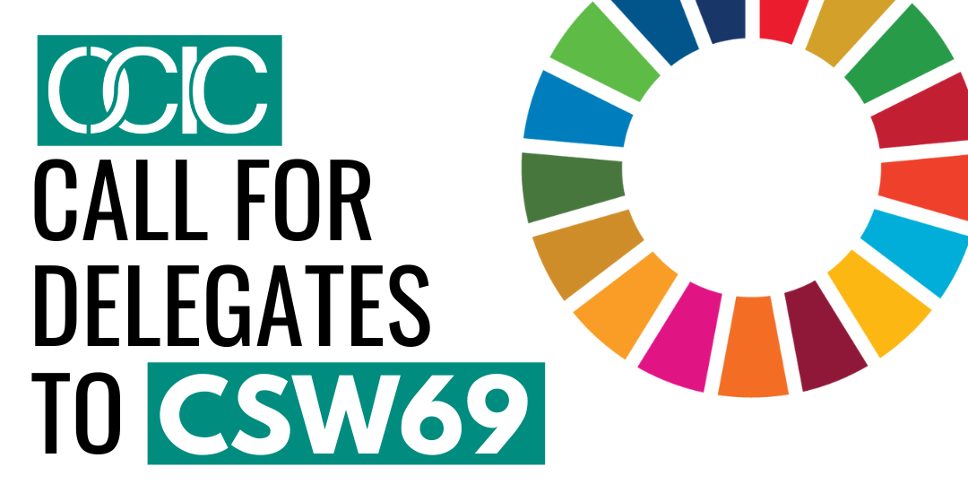 OCIC Call for CSW69 Delegation