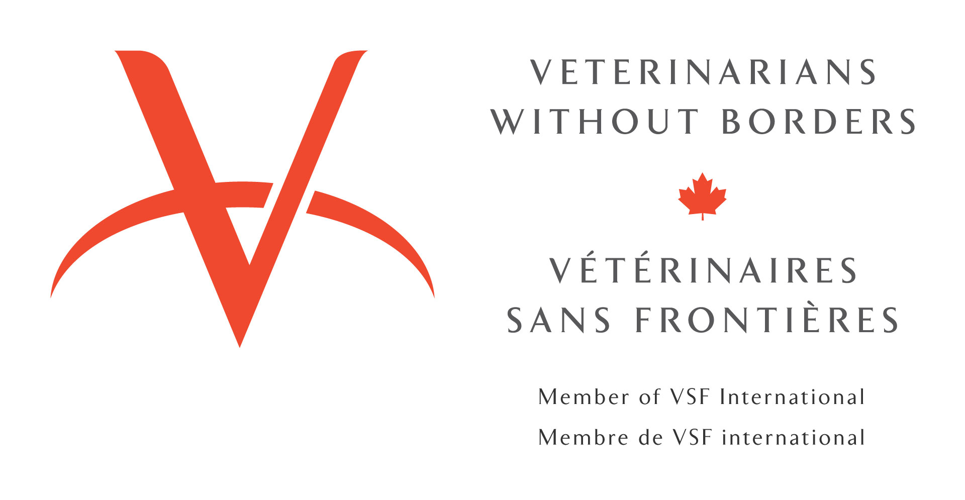 Veterinarians without Borders/ Vétérinaires sans Frontières – Canada (VWB/VSF) logo